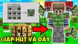 THỬ THÁCH SINH TỒN TRONG THẾ GIỚI TOÀN LÀ GIÁP TRONG MINECRAFT #22 *GIÁP PISTON HÚT VÀ ĐẨY QUÁI VẬT*