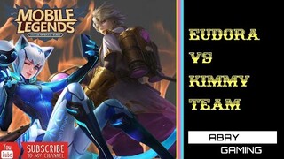 [MOBILE LEGENDS] SOLO RANK EUDORA VS KIMMY - FULL HIGHLIGHTS !!! ⚔️