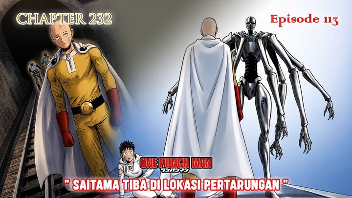 Alur Cerita One Punch Man (Season 4) - Episode 113 - " Saitama Tiba Di Lokasi Pertarungan "