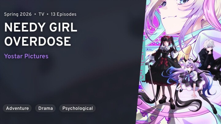 EP 1 - Needy Girl Overdose Sub Indo