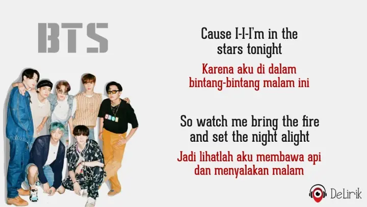 Dynamite - BTS (Lyrics video dan terjemahan)