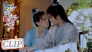 Clip | Mặc Liên Thành nắm tay dạy Tiểu Đàn viết chữ! Ánh mắt mập mờ quá | Song Thế Sủng Phi 3 | WeTV