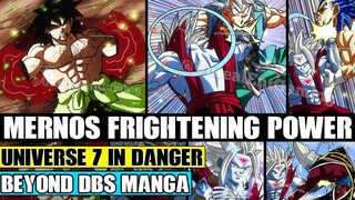 Beyond Dragon Ball Super: Universe 7 In Danger! Mernos Frightening Power Overwhelms Everybody