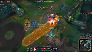 Diana làm ashe bốc hơi cực bất ngờ #game