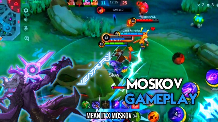 MOSKOV GAMEPLAY | MLBB