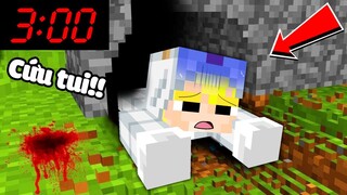 TÔ GÀ THỬ THÁCH 24H THOÁT KHỎI THẾ GIỚI KINH DỊ LÚC 3H SÁNG TRONG MINECRAFT*CHƠI MINECRAFT 3H SÁNG