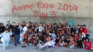 Anime Expo 2019 Day 3 [Haikyuu!! gathering, Tito the Duck, Egg boy Check!]