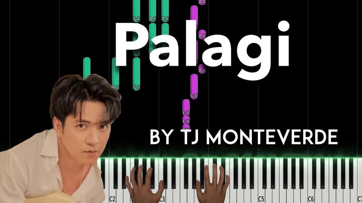 Palagi by TJ Monteverde piano cover + sheet music