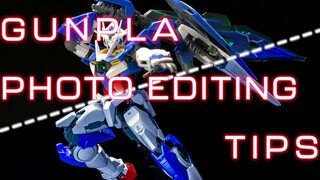 Gunpla PHOTOGRAPHY Tips Pt 2 - How to Edit Your Photos!