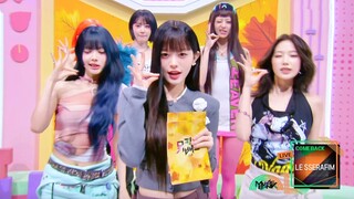 minju jumps into the new song "SPAGHETTI"