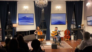 Denis Sungho X Seungah Hong duo. Roland Dyens - Fuoco (ar. Denis Sungho)