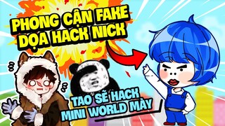 SIRO TIẾP TỤC BỊ PHONG CẬN TV FAKE DỌA HACK MINI WORLD *BỘ ĐÔI SIÊU QUẬY || PARKOUR KỂ CHUYỆN #113