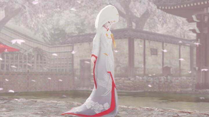 【第五人格MMD】致曾沉溺于那份美梦的我（Tda式白无垢-红蝶改模测试）