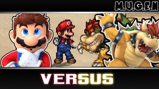 MARIO VS BOWSER | MUGEN - SUPER SMASH BROS