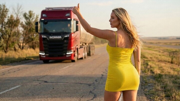 CAMINHONEIRO DEU CARONA PARA MULHER PERDIDA NA ESTRADA... SEM IMAGINAR QUE ERA UMA MILIONÁRIA