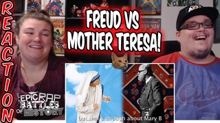 Mother Teresa vs Sigmund Freud. Epic Rap Battles of History REACTION!! 🔥