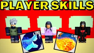 NEW Player SKILLS in Roblox Naruto War Tycoon