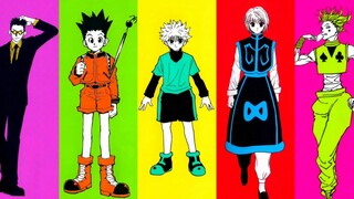 Gambar resmi Hunter x Hunter penuh waktu untuk dipahami