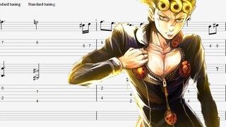 [Guitar Tab] Cuộc đảo lưu kỳ thú của JOJO il vento d'oro