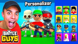 CONSEGUÍ TODAS las SKINS de BATTLE GUYS! 😱 *Skins Exclusivas*