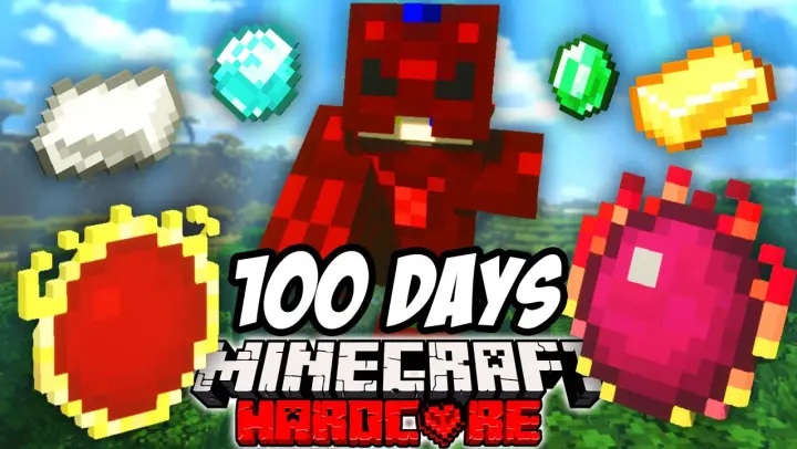 I Survived 100 Days as an ALCHEMIST in Hardcore Minecraft