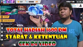 PAK DE BAGI BAGI DIAMOND SPECIAL THR LEBARAN - FREE FIRE INDONESIA