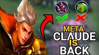 CLAUDE META IS BACK | MASTER BODAK | Mobile Legends Season 16