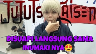 (POV PART 3) || Memperhatikan Inumaki makan hal yang membahagiakan ||