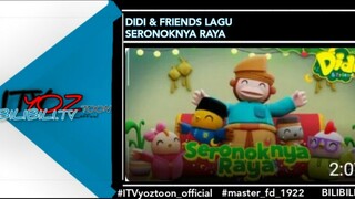 DIDI & FRIENDS LAGU : SERONOKNYA RAYA