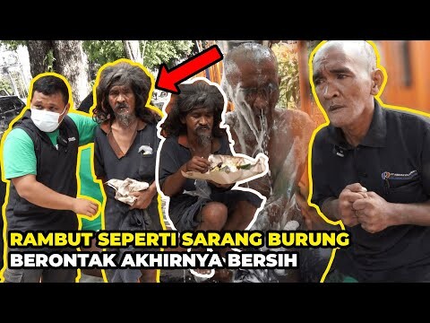 RAMBUT ODGJ INI SEPERTI SARANG BURUNG!!! AKHIRNYA BESIH | FIRUL TV