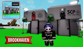 สร้างบ้าน SCP ใน Brookhaven! | Roblox 🏡 House SCP Brookhaven