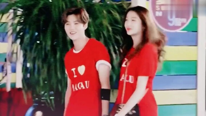 [Lu Han & Guan Xiaotong] It’s been five years since they started “walking together as a deer and a p