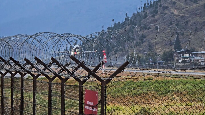 Paro Airport Departure - Airbus A320 Neo