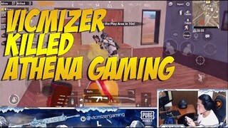 VICMIZER KILLED ATHENA GAMING AKA Serioton | PUBG MOBILE