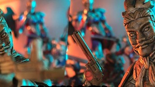 [Quick Review of Models with Handicapped Hands: Playing with Terracotta Warriors and Horses Dolls] I