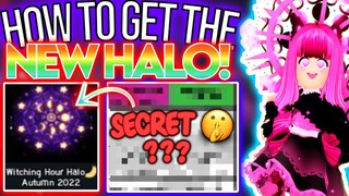 HOW TO GET THE NEW AUTUMN HALO! *SIMPLE GUIDE* ROBLOX Royale High Royalloween Update Tea
