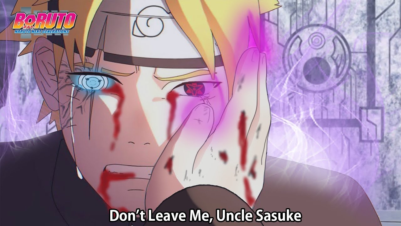 Boruto Was Shocked Sasuke Chose Him Not Sarada To Inherit His Rinnegan Bilibili