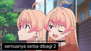 #KompetisiKreasiUnggahan3 , berubah jadi 2 orang, tapi tubuh ama isi otak dibagi 2