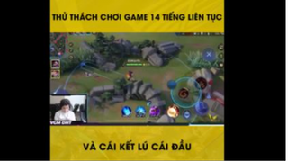 Thử thách chơi game 14h liên tục