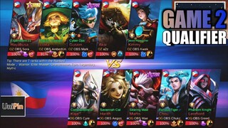 Game2 Obs Gaming VS Obs Zodiac | JustML League Qualifiers