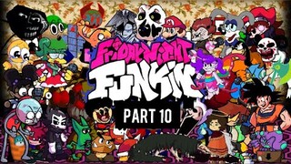 FNF ALL Characters PART 10 | FNF Comparison | FNF All Characters Name | Nama Nama Karakter FNF