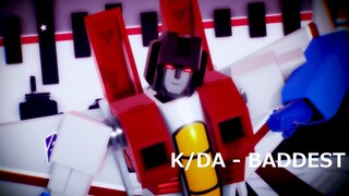 【TFMMD】The Baddest【G1霸天虎天团MV】