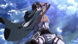 60 frames [ Attack on Titan ] The commander cuts the monkey! Levi VS Giant of the Beast