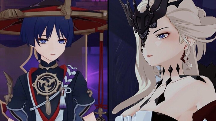 ฉากคัทซีน Scaramouche และ LA SIGNORA - Genshin Impact 331