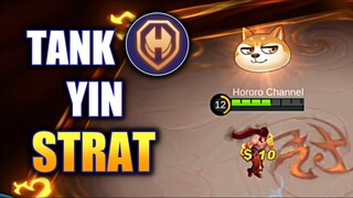 CRAZY YIN TANK STRATEGY | MOBILE LEGENDS