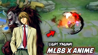 Chou As Light Yagami Skin in Mobile Legends