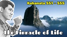 The Pinnacle of Life / Kabanata 551 - 555