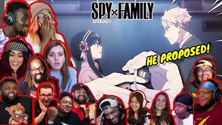 LOID PROPOSED TO YOR SCENE!! SPY x FAMILY  EPISODE 2 REACTION VIDEO