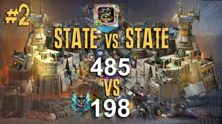 STATE 198 vs STATE 485 CAPIAL CLASH PART 2 STATE OF SURVIVAL