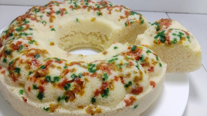 BOLU VERMIPAN BERPORI 1 TELUR SUPER MENUL TANPA MIXER TANPA OVEN TAKARAN SENDOK